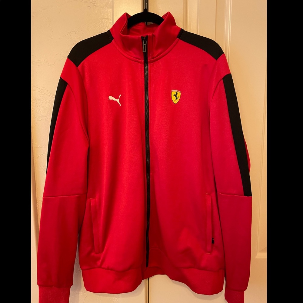 Puma x Ferrari track suit set